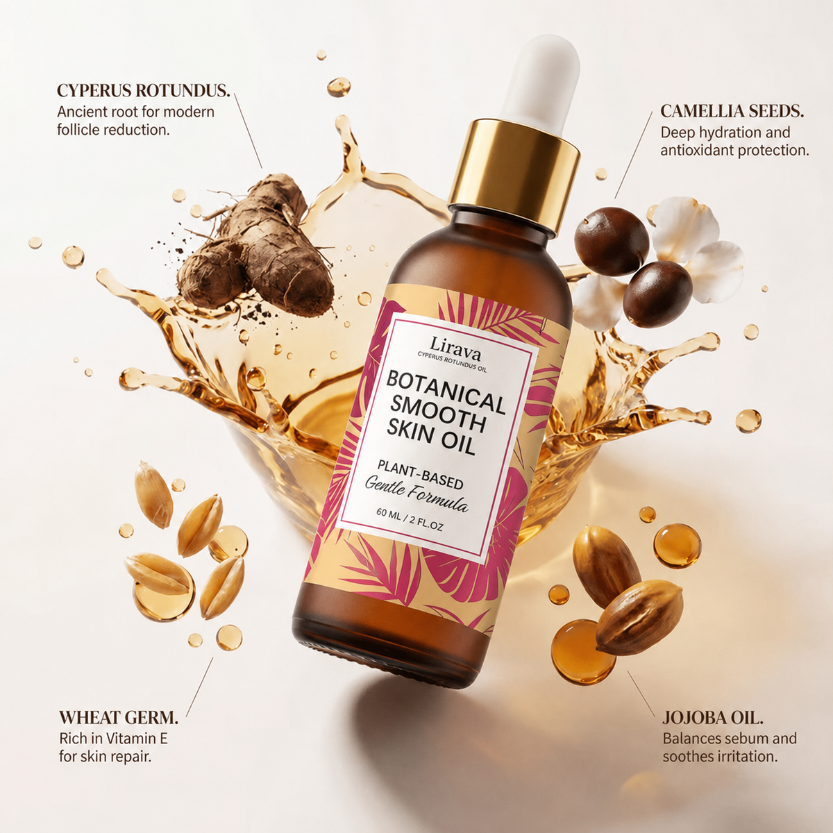 Four botanicals, one purpose